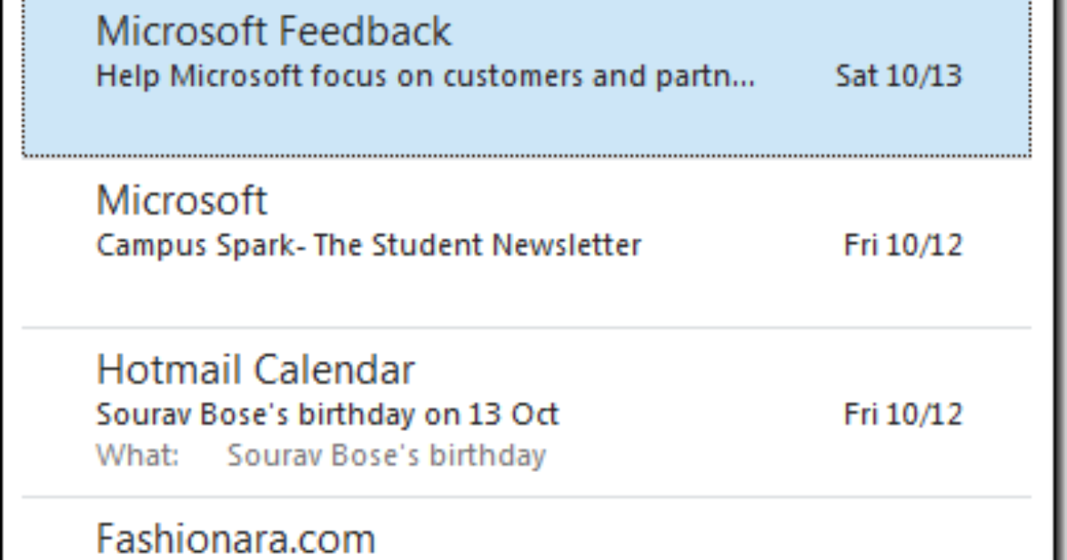 change font colors for inbox in mac outlook